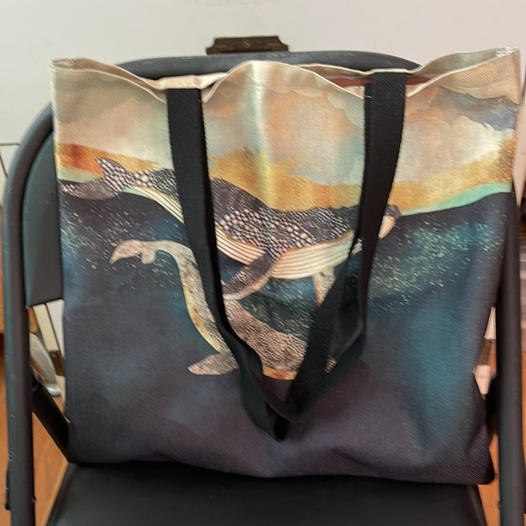 Hawaii Whales Tote Bag - Picture 3 of 7